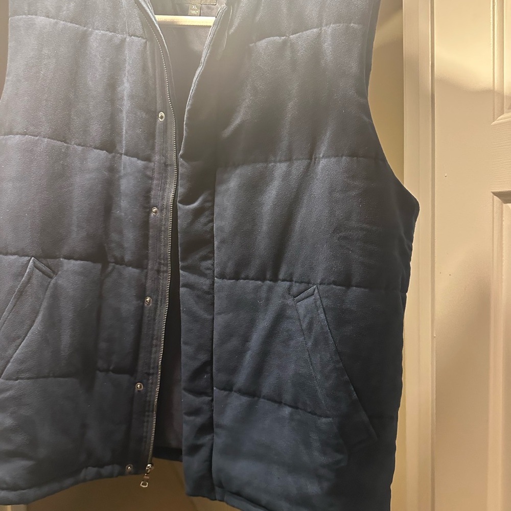 Banana Republic Dark Blue Quilted Jacket